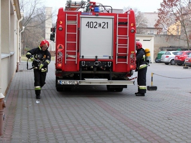 strażacy z Ciechocinka.