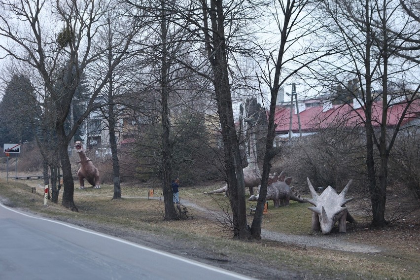 Łęczna. Prehistoryczny zakątek pod Lublinem. Zobacz zdjęcia ze spaceru po Dolinie Dinozaurów