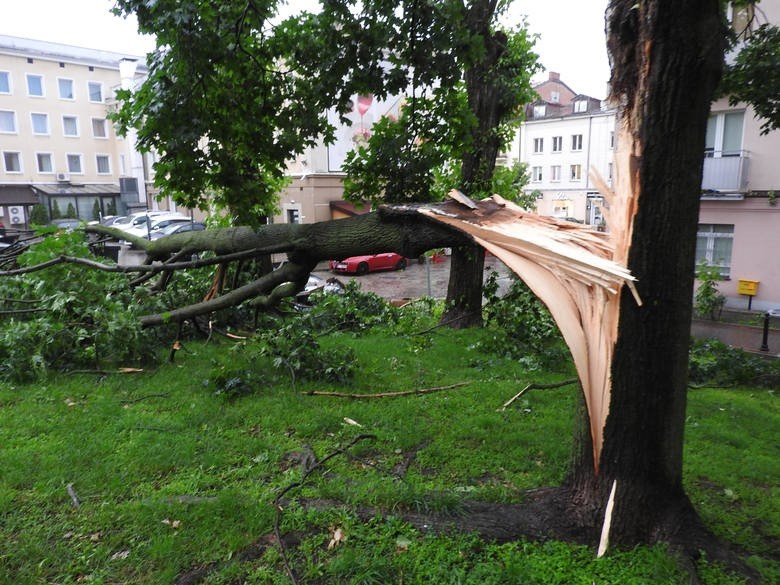 Burze z gradem w Podlaskiem: Synoptycy ostrzegają przed...