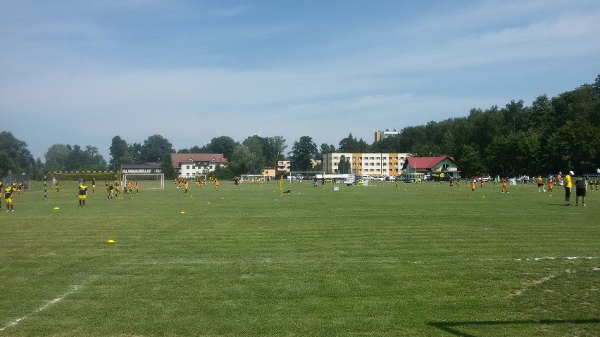Letnia szkółka Borussii Dortmund zakończyła dziś swój pierwszy obóz szkoleniowy w Goczałkowicach