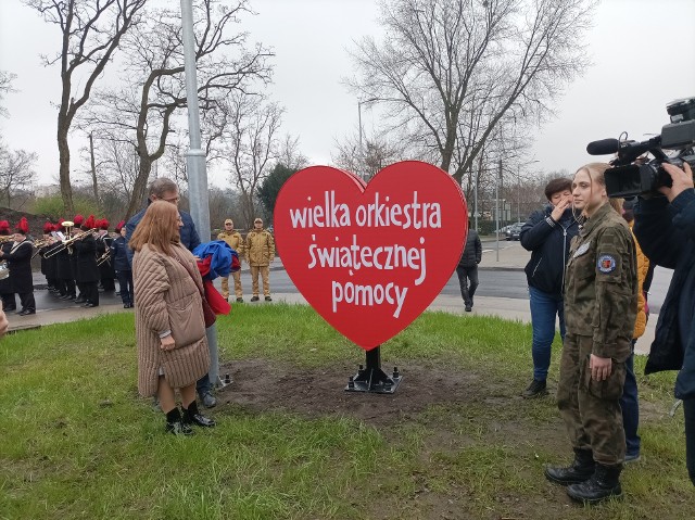 Otwarciu ronda towarzyszyła górnicza orkiestra.