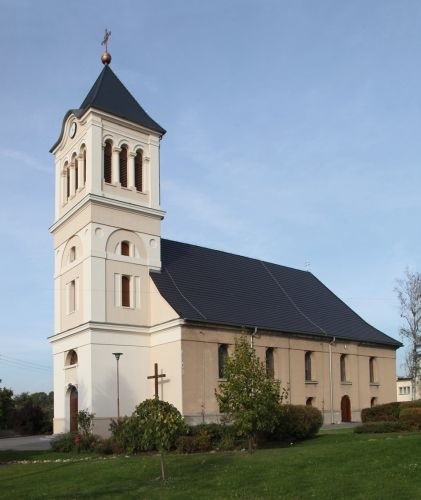 Kościół parafii w Pawonkowie