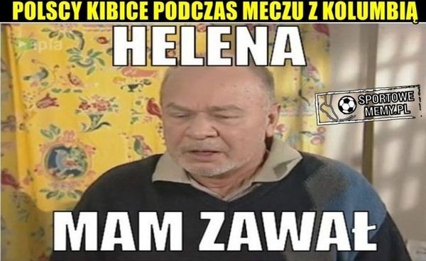 Mistrzostwa świata 2018. Polska - Kolumbia [MEMY]