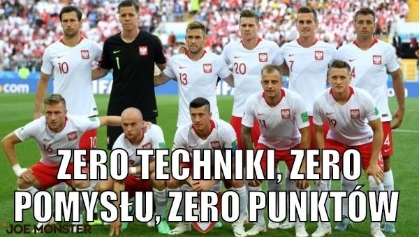 Mistrzostwa świata 2018. Polska - Kolumbia [MEMY]