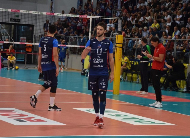 Aleksander Śliwka (nr 11) jest zawodnikiem Grupy Azoty ZAKSA Kędzierzyn-Koźle od 2018 roku.