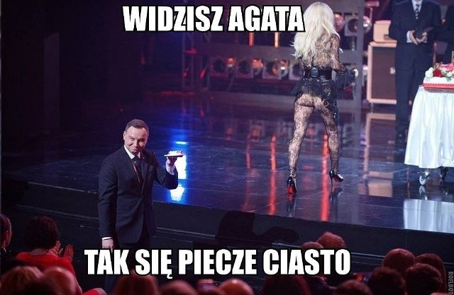 Prezydent Duda, Doda i tort