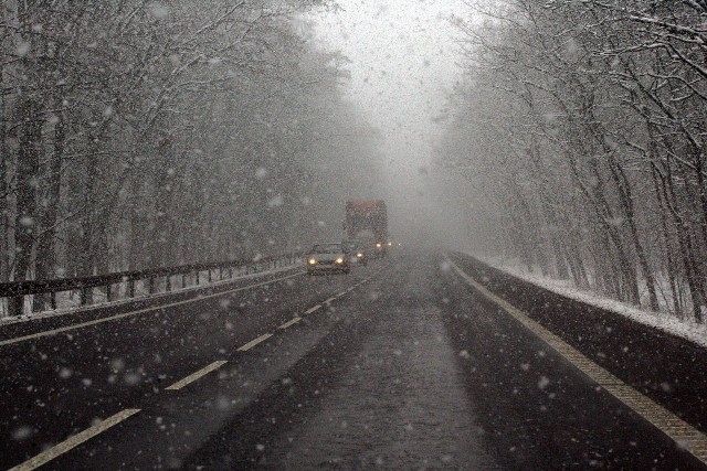 W niedzielę (3 stycznia) szczególnie niebezpiecznie na drogach zrobi się w północnej części województwa kujawsko-pomorskiego