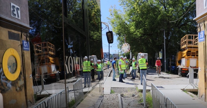 Kraków. Tramwaje od soboty wracają na ulicę Zakopiańską. Postępuje budowa Trasy Łagiewnickiej [ZDJĘCIA]