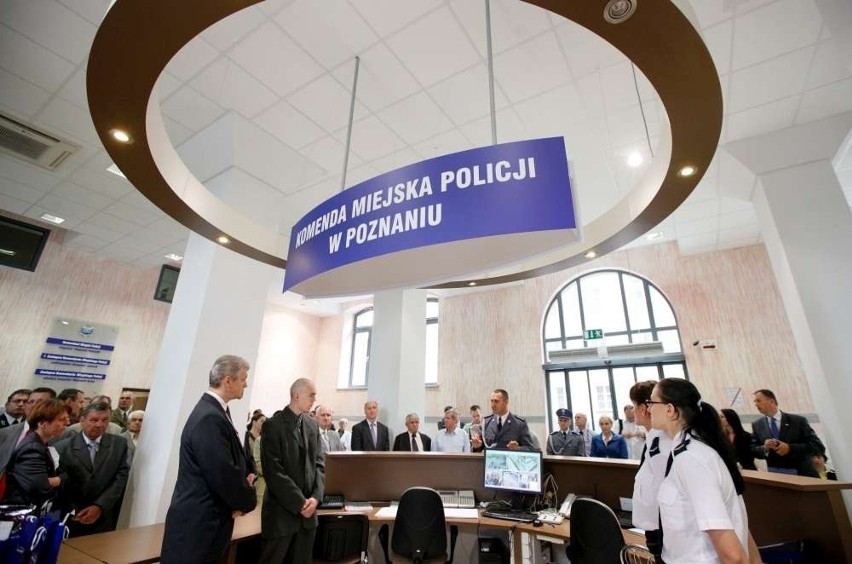 Komenda Miejska Policji w Poznaniu - recepcja