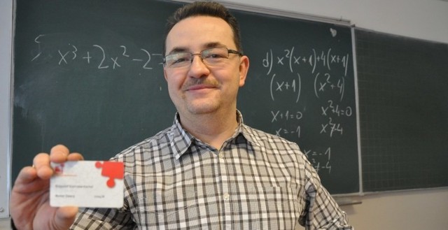 Krzysztof Kachel, nauczyciel matematyki z ZSP nr 2 w Kluczborku, już dwa razy był dawcą szpiku kostnego.