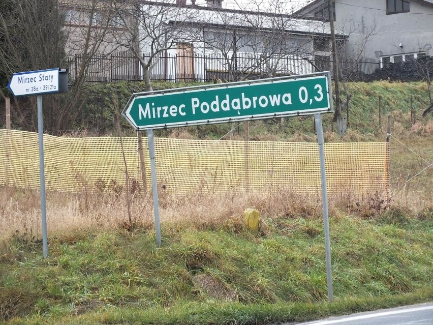 Apel radnych Mirca dotyczy drogi powiatowej z Mirca...