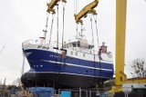 Szczecin: Zwodowali statek rybacki