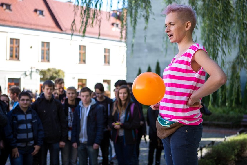 Tarnów. Happening promujący Scenę Otwartą [ZDJĘCIA]