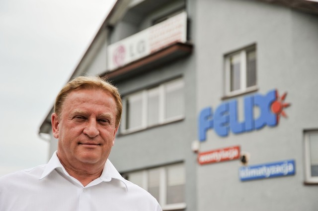 &#8211; Firma Felix wciąż się rozwija i zwiększa swoje obroty. Cieszę się, że dzięki sukcesom finansowym mogę sponsorować podlaski konkurs Miss Polonia &#8211; mówi Marek Danilczuk