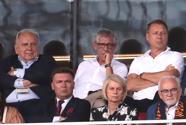 Fernando Santos na stadionie Pogoni Szczecin