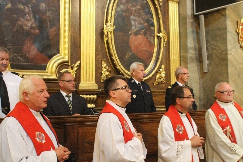 Zjazd strażackich kapelanów w Kielcach