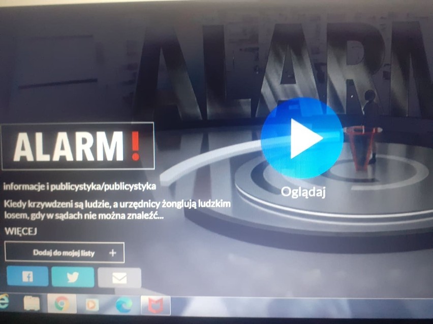 Dramat babci i wnuczka z Torunia w programie "Alarm!" TVP