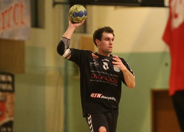 Grzegorz Mroczek w meczu z Bochnią zdobył pięć bramek.