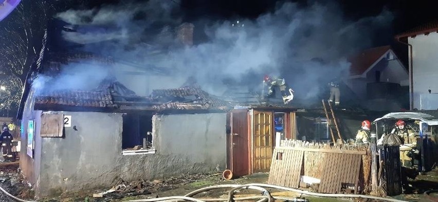 Tragiczny pożar w Mostach 11.03.2021 r. W płonącym domu znaleziono ciało