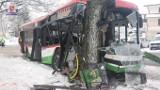 Wypadek autobusu MPK w Lublinie. Biegły: Pojazd był sprawny, ale droga nieodśnieżona