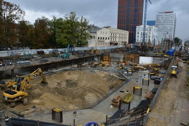 Z poziomu minus dwa trzeba będzie wywieźć ok. tysiąca metrów sześciennych ziemi.