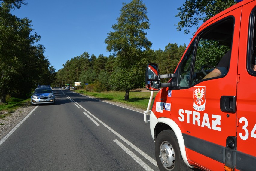 Wypadek w Szwendrowym Moście, na DK 53. 18.09.2020. Policja szuka świadków. Zdjęcia z wypadku