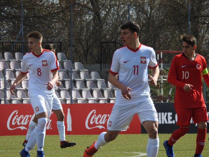 Mecz Polska - Turcja (U-16) na turnieju UEFA Development w...