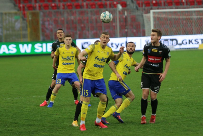 Fortuna 1. Liga. Oceny piłkarzy Arki Gdynia po porażce w Tychach