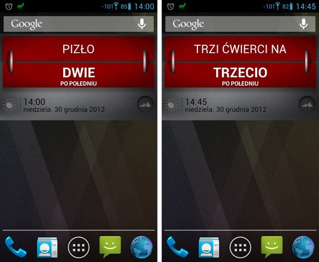 Śląski zegar na Androida