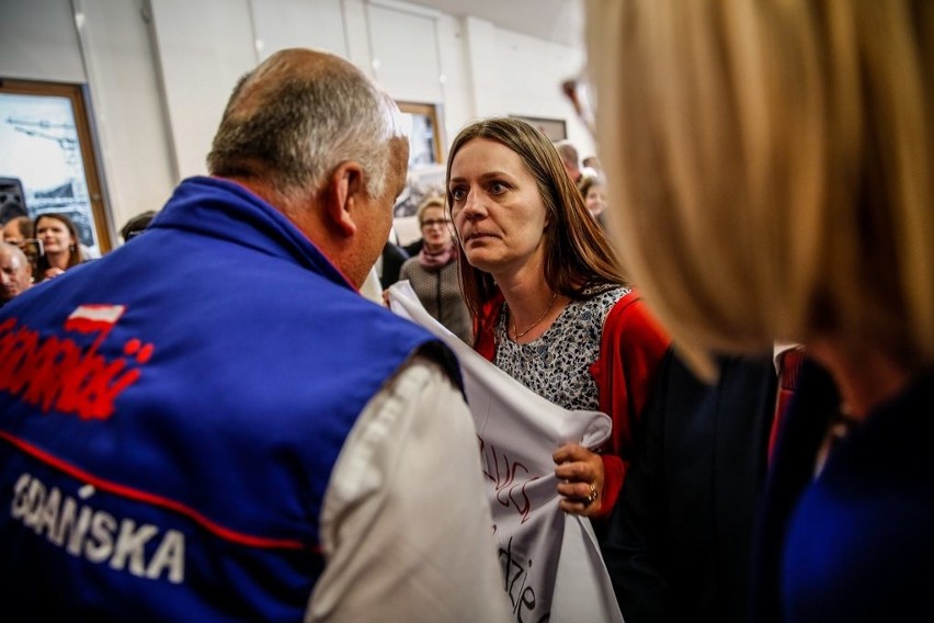 Awantura na spotkaniu z premierem Morawieckim w Gdańsku