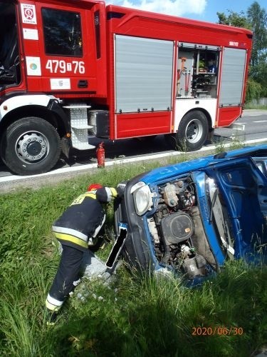 Na miejscu wtorkowej kolizji w Sulisławicach