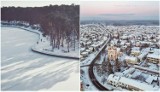 Województwo lubelskie przykryte białym puchem. Najpiękniejsze zdjęcia zaśnieżonego regionu z lotu ptaka! Zobacz na Lublin NM