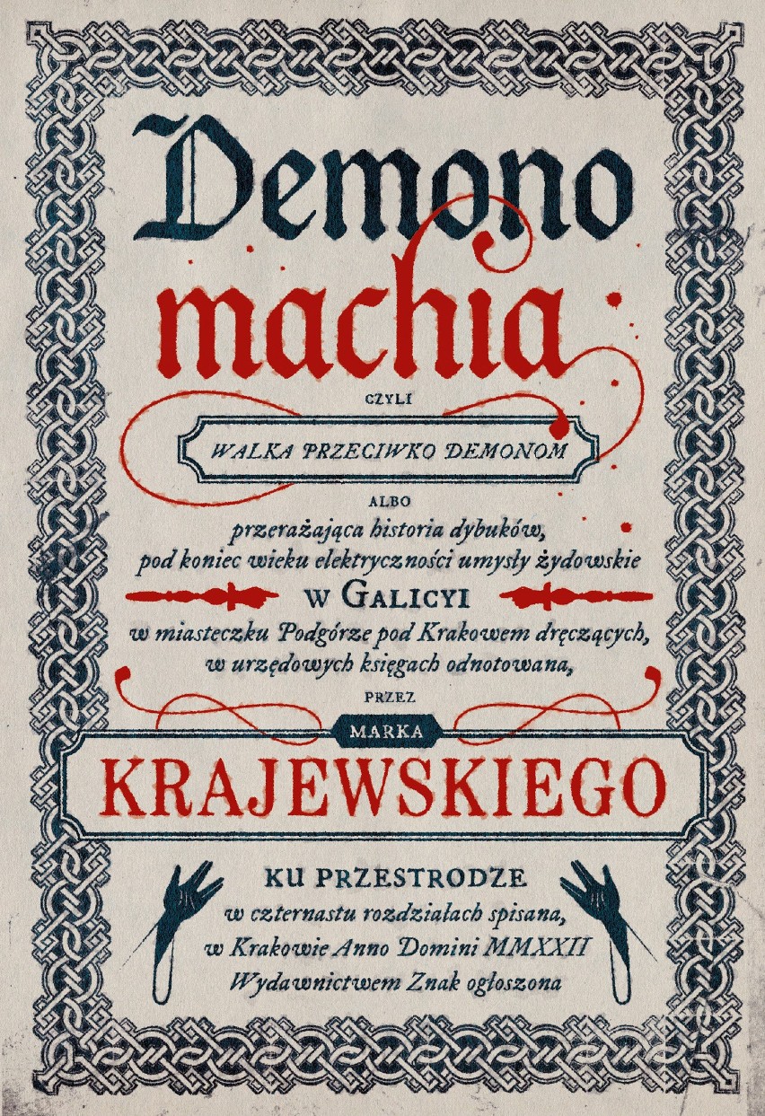 Demonomachia - najnowsza książka Marka Krajewskiego,...