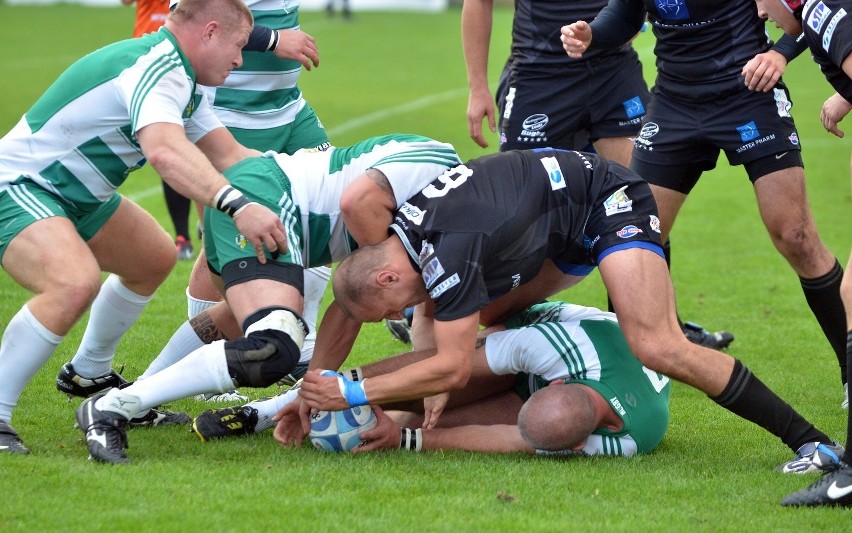 Rugby: Master Pharm Budowlani Łódź - Lechia Gdańsk 23:15 [ZDJĘCIA]