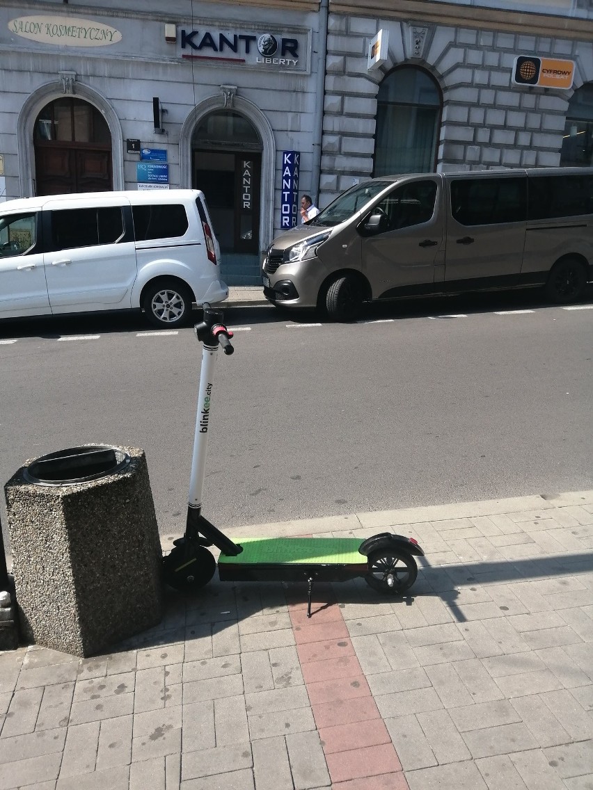 Tarnowianka przywłaszczyła sobie e-hulajnogę z wypożyczalni. Chciała ją sprzedać... strażnikom miejskim