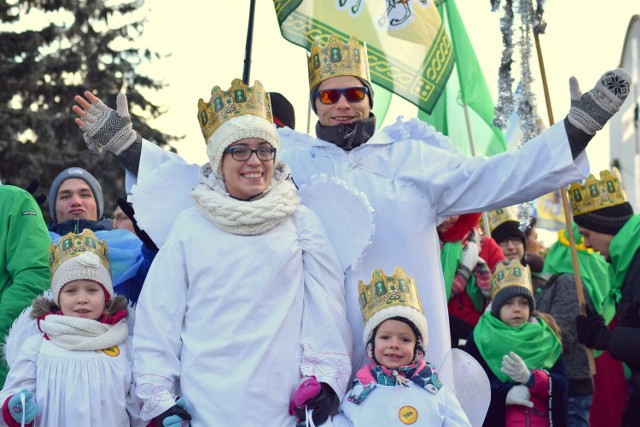 6 stycznia ulicami Żar przeszedł orszak zorganizowany z okazji Święta Trzech Króli.