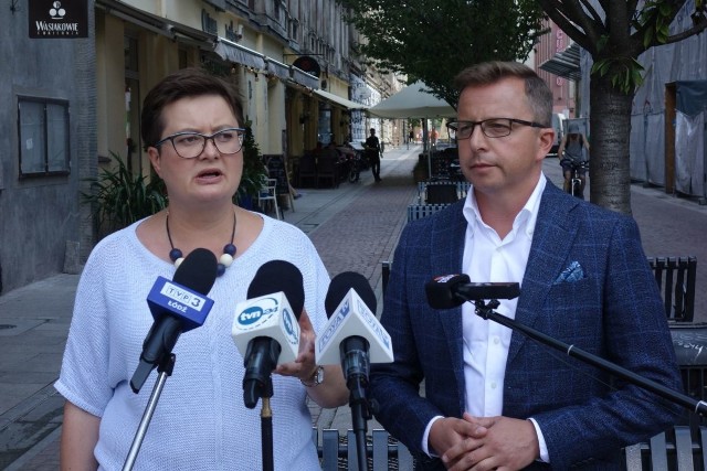 Katarzyna Lubnauer i Dariusz Joński sprzeciwiają się temu jakie decyzje podejmuje rząd.