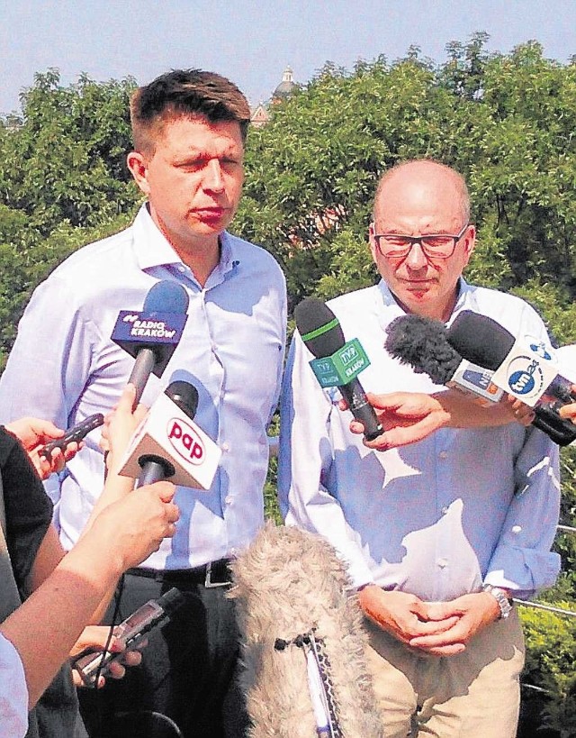 Ryszard Petru i Jerzy Meysztowicz