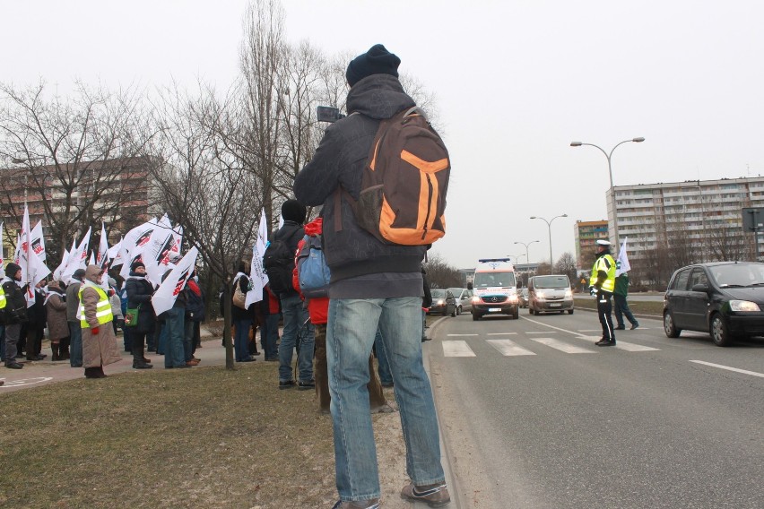 Strajk na Śląsku: Pikieta w Jastrzębiu-Zdroju [ZOBACZ ZDJĘCIA]