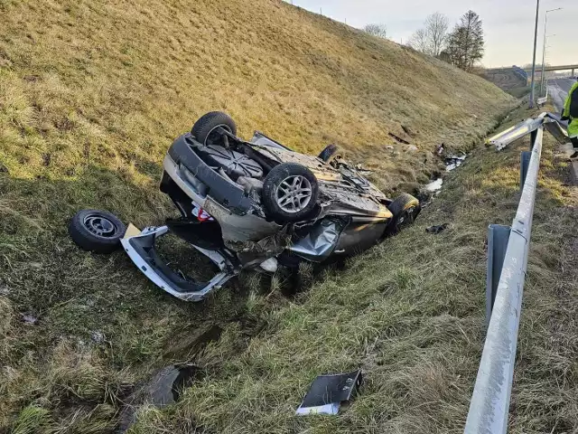 Groźne zdarzenie na drodze S6 koło Miłogoszczy.