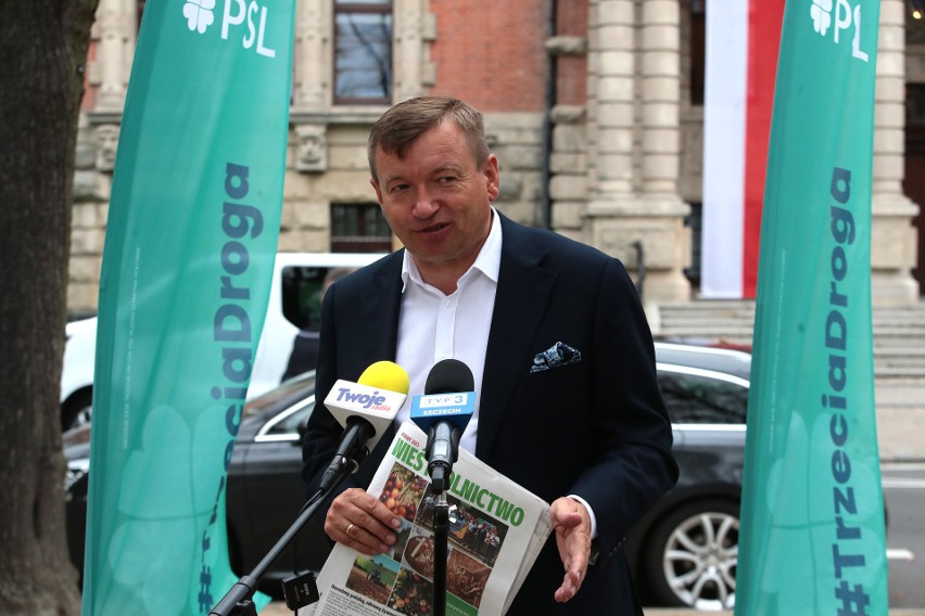 Jarosław Rzepa, to szef PSL w regionie i jeden z liderów...
