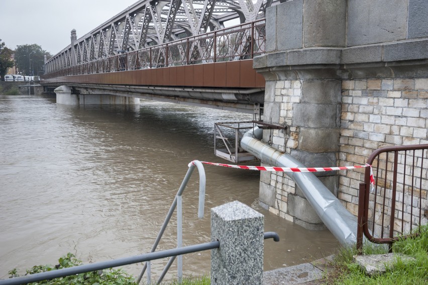 Powódź w Brzegu. Poziom wody w Odrze opada. Prognoza jest optymistyczna