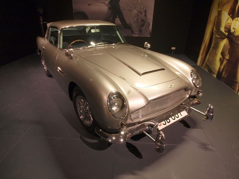 Aston Martin DB5 James Bond, źródło:  Louwman...