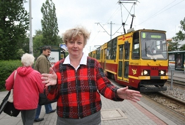 Pani Anna uważa, że motorniczy zachował się skandalicznie.