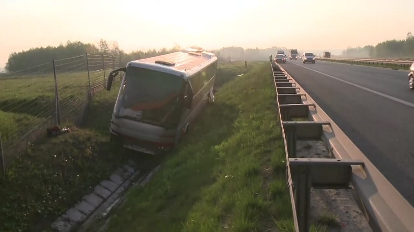 Wypadek na A4 pomiędzy Brzeskiem i Bochnią [ZDJĘCIA]