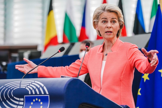 Ursula von der Leyen, szefowa KE