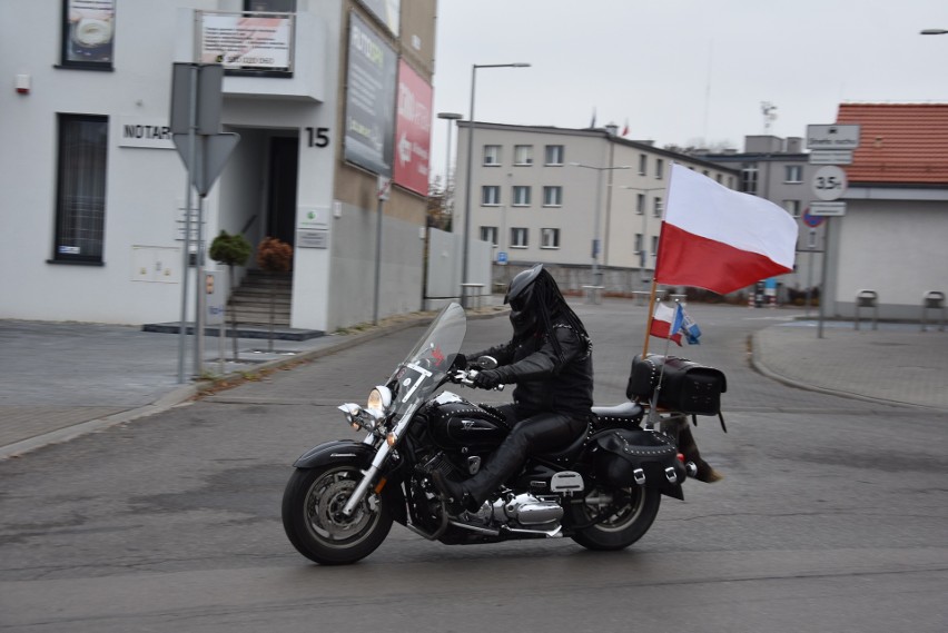 Motocyklowa Parada Niepodległości w Myszkowie....