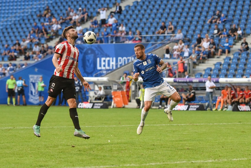 Lech Poznań - Cracovia Kraków 2:0. Kolejorz wywalczył drugie...