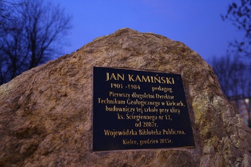 Poświęcenie i otwarcie ulicy Jana Kamińskiego w Kielcach 