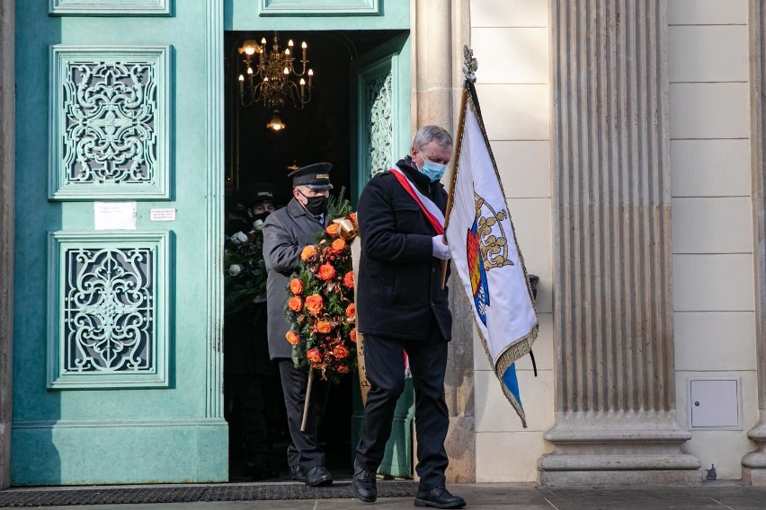 Pogrzeb Jana Kuśnierza na Cmentarzu Rakowickim w Krakowie